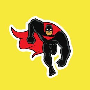 Batman Vinyl Sticker,3 inches big 3/10% off